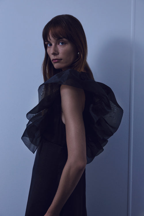 Ambretta Midi Dress - Black