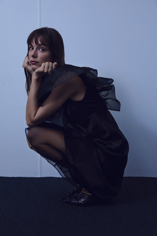 Ambretta Midi Dress - Black