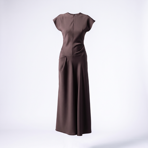 FREYA DRESS - ESPRESSO
