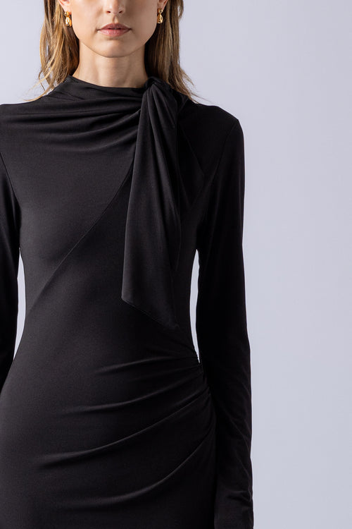 YUNA DRESS black