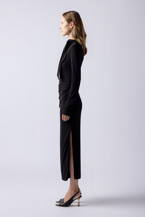YUNA DRESS black