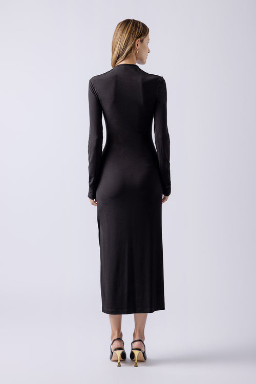 YUNA DRESS black
