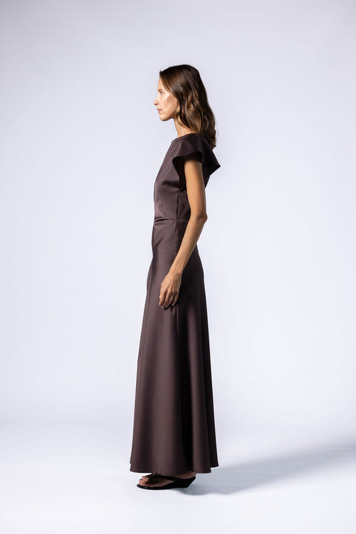 FREYA DRESS - ESPRESSO