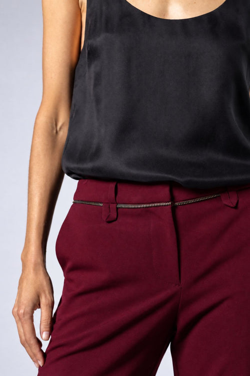 MADISON Trouser Burgundy - COMING SOON - Early October