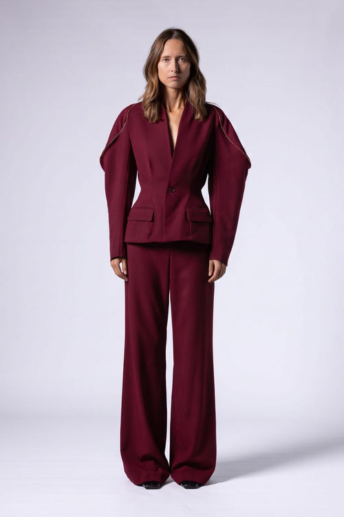 MADISON BLAZER Burgundy - COMING SOON - Early October