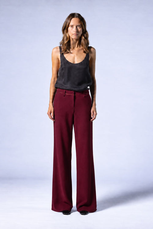 MADISON Trouser Burgundy - COMING SOON - Early October