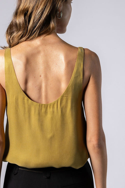 SAGA TANK - olive gold - Coming Soon Early October